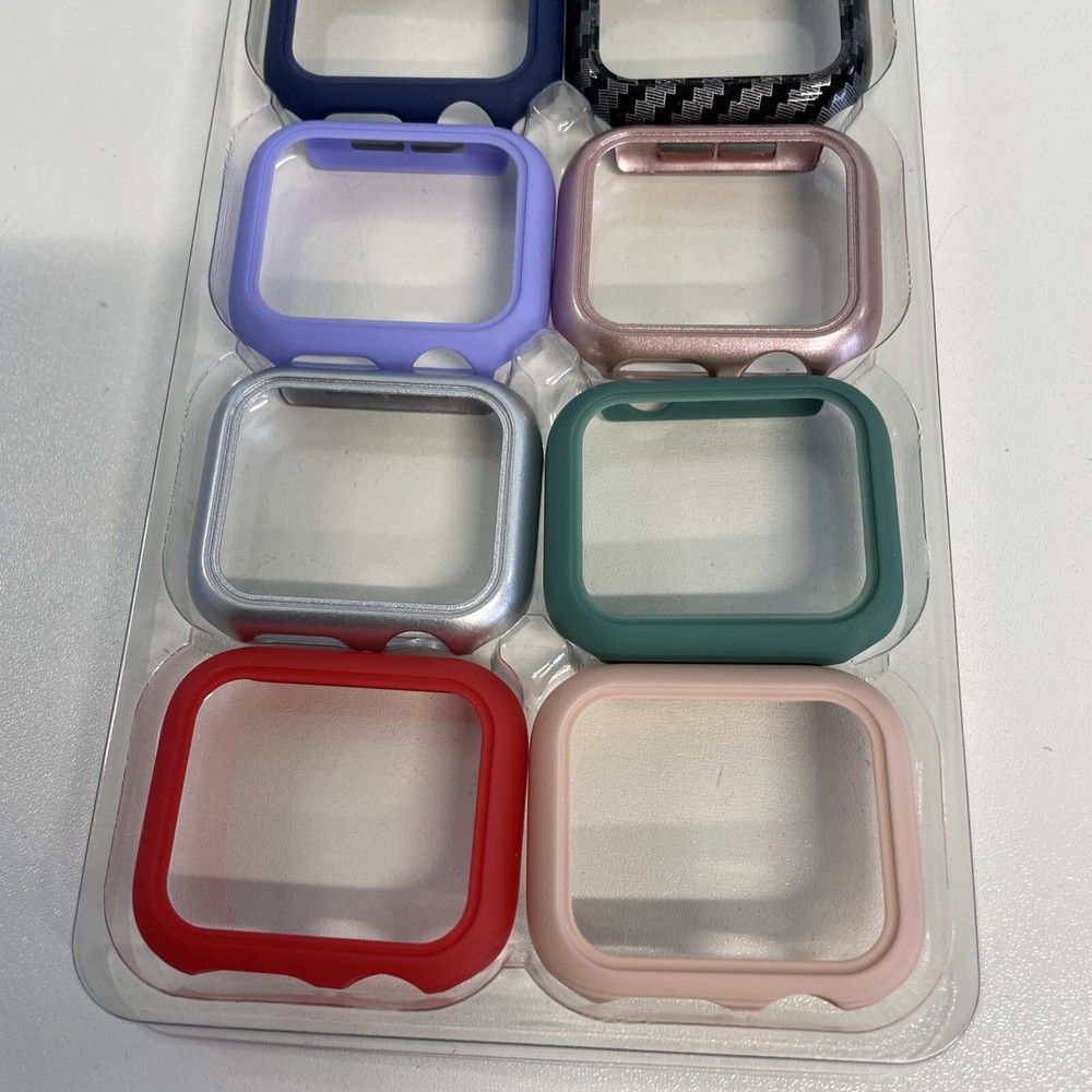 12 Pack 40mm Smart Watch case (No screen protection inc) multicolor options