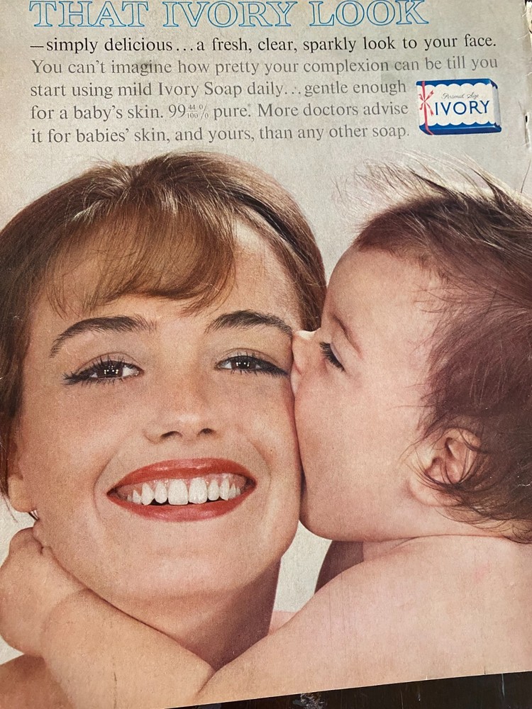Ivory Soap, Full Page Vintage Print Ad