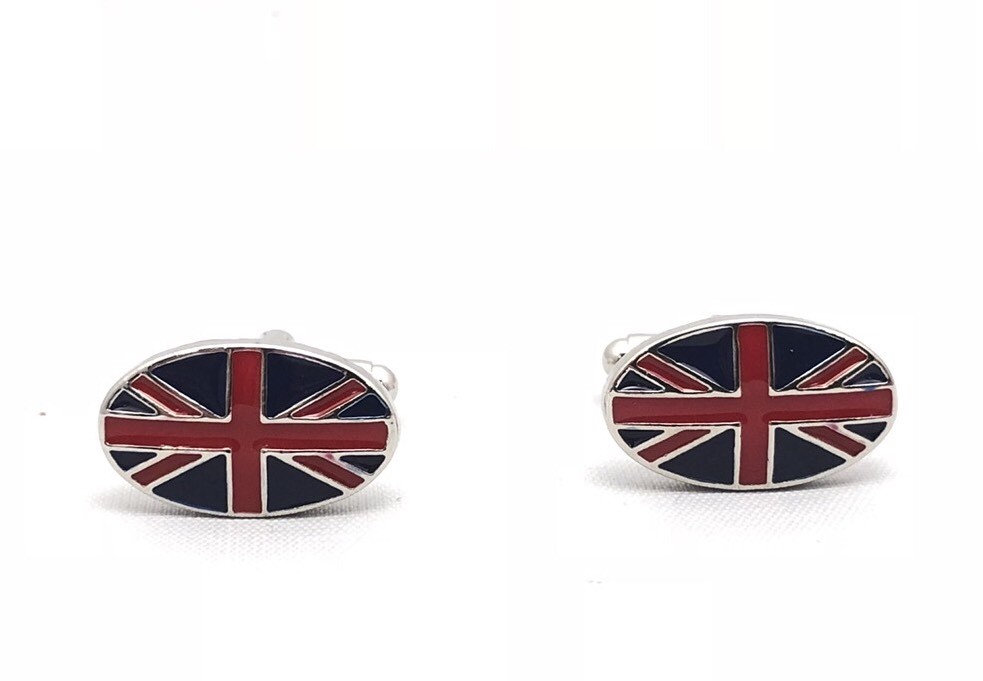 UK Flag Design Cufflinks