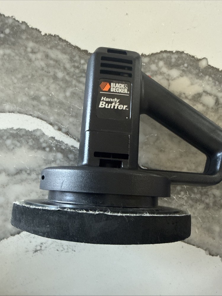 Black & Decker Handy Buffer 9555 Orbit Polisher 3200 OPM 7”