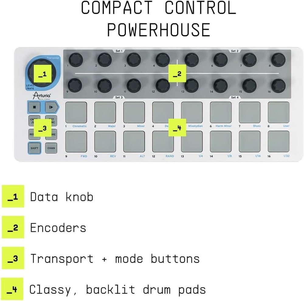 Arturia Beatstep Usb/midi Controller & Sequencer