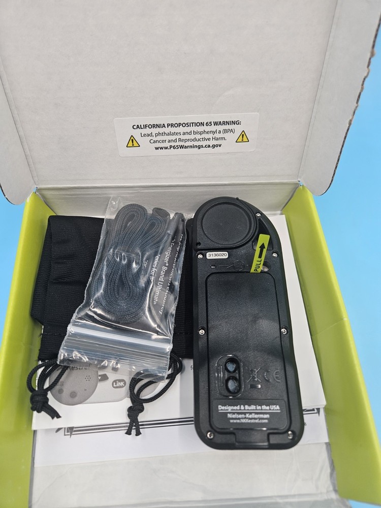 Kestrel 5000 Environmental Meter 0850LBLK With Link - Open Box