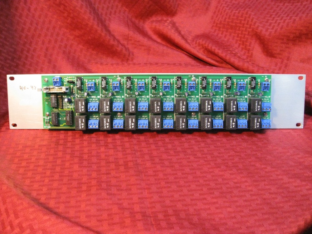 New Sine Systems RP-8 Relay Panel for facilities controller remote