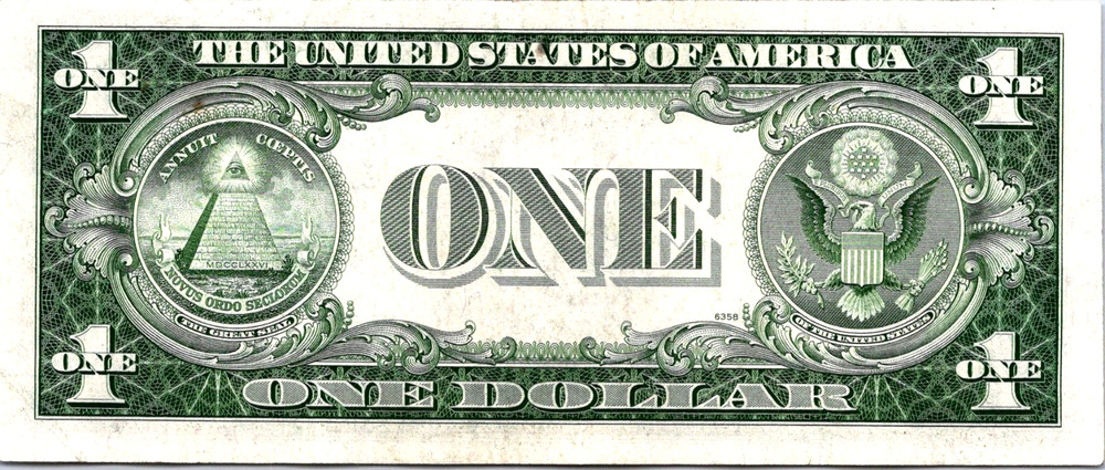 1935-E $1 Silver Certificate Fr. 1614 CVF-XF