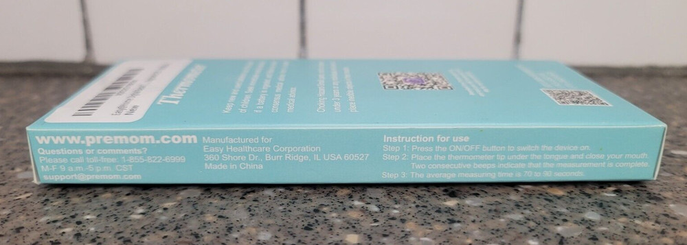 Open Box! Easy@Home Ovulation Combo Test Kit & FREE Digital Basal Thermometer