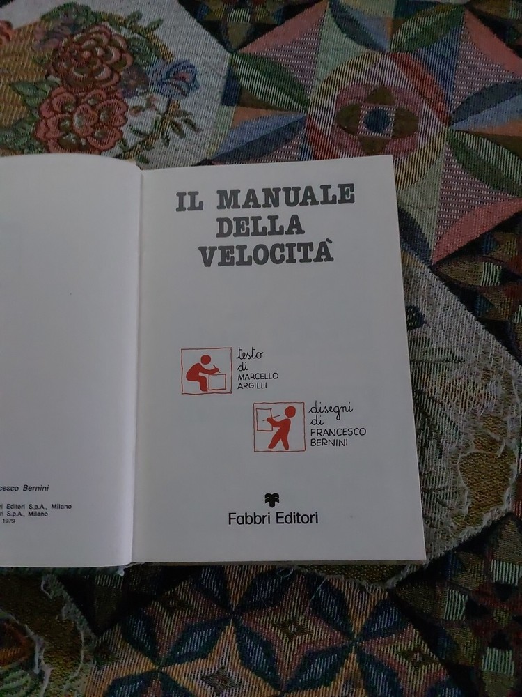 Fabbri Edition: The Speed Manual First Edition 1979