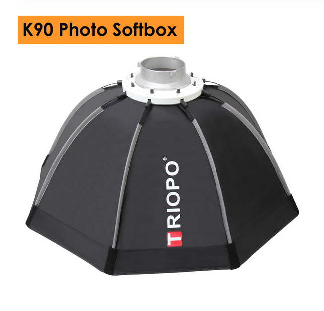 Portable Triopo 90cm Octagon Softbox Bowens Mount For Wedding Studio Lighting
