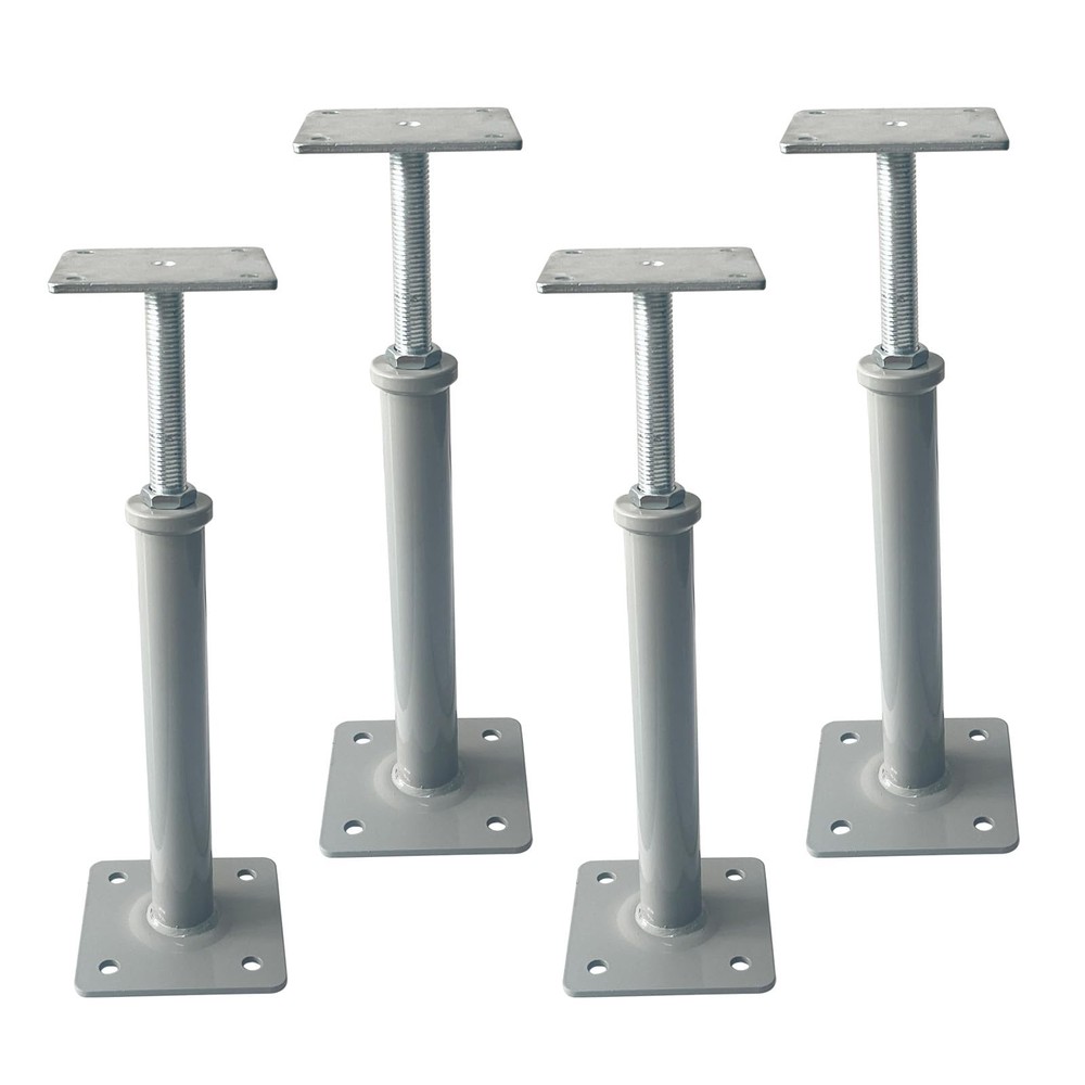 4 PCS Floor Jacks,House Jacks for Leveling,Adjustable Jack Post 11.8" - 16" H...