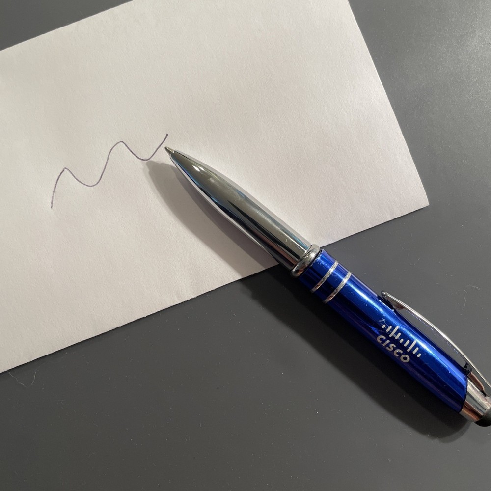 Cisco pen 3 in 1 Stylus+Ballpoint Pen+LED flashlight