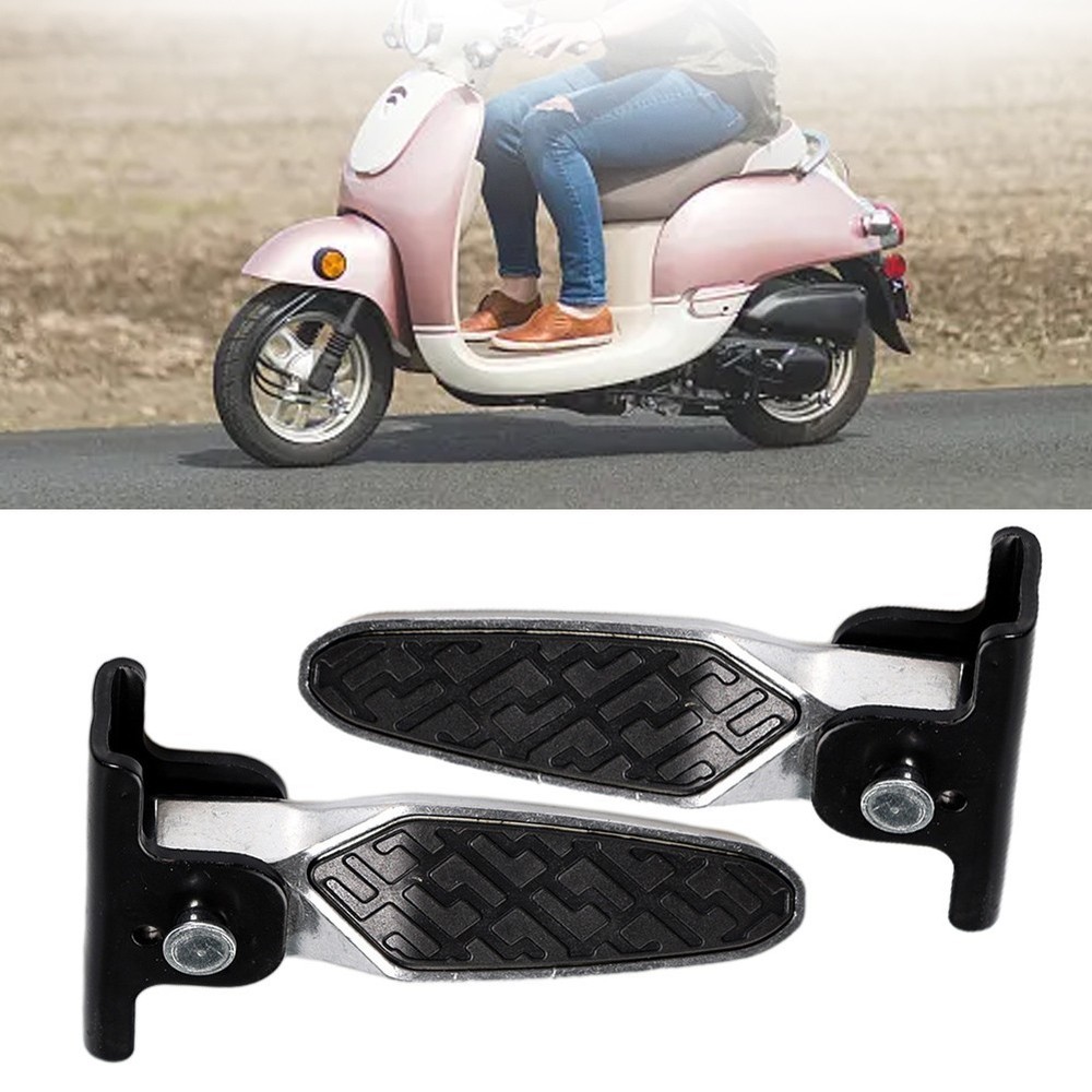 Foldable Metal Pegs for Electric Vehicle Scooters Front Platform Support