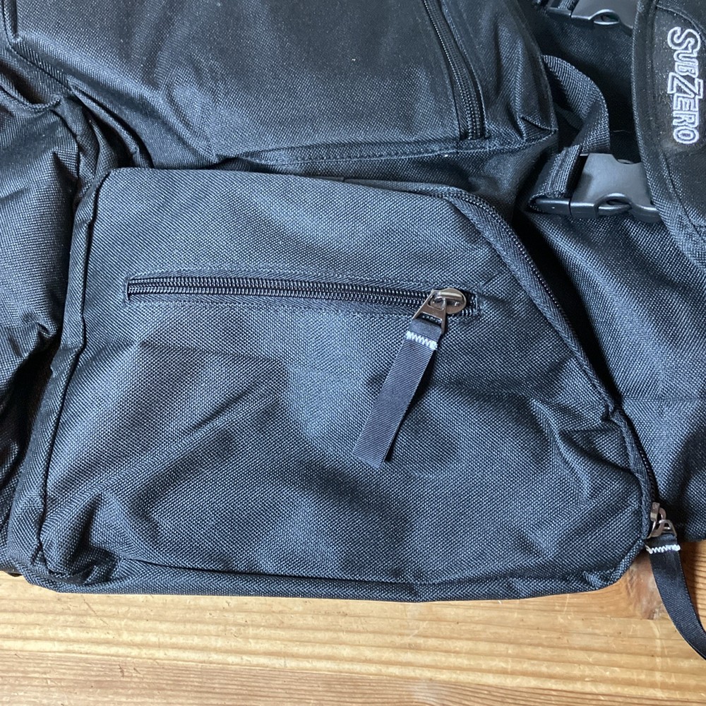 Subzero BP5357 Adrenaline Series Hardcore Essentials Large backpack BLK NWT NEW