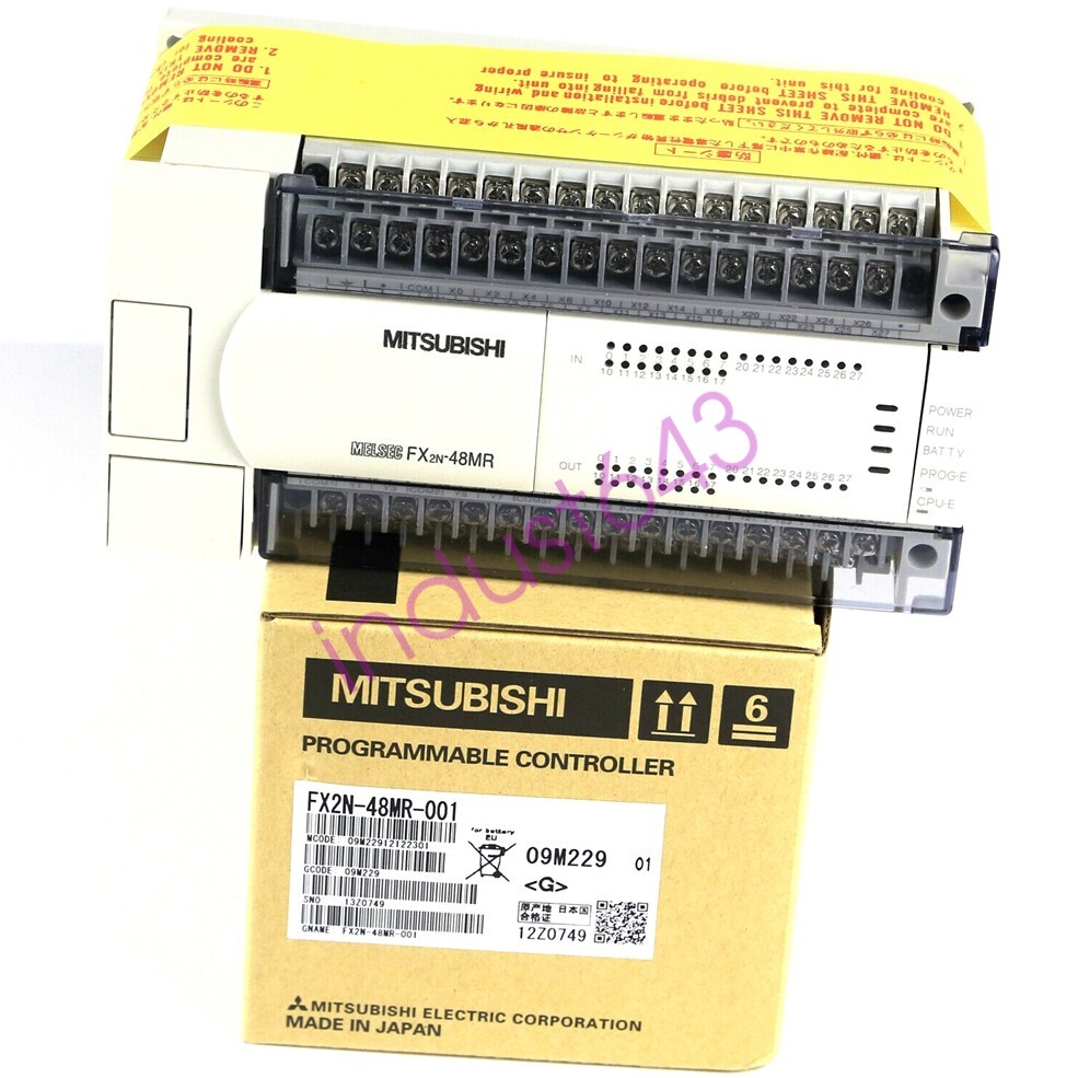 New Mitsubishi MELSEC FX2N-48MR-001 FX2N48MR001 Programmable Logic Controller