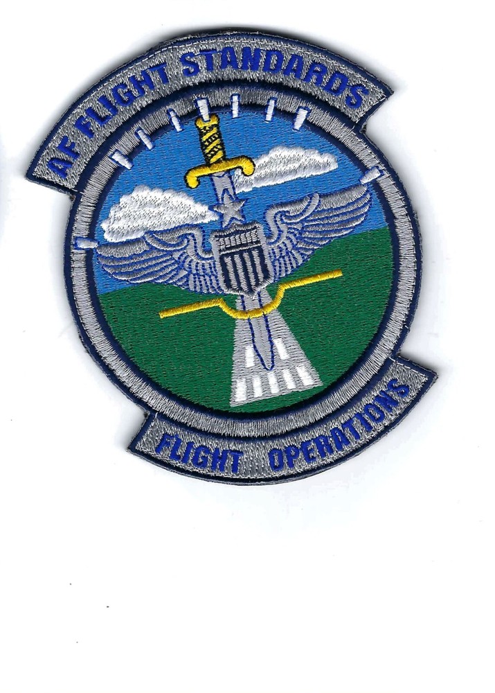 PATCH USAF FLIGHT STANDARDS FLIGHT OPERATIONS      B11-14