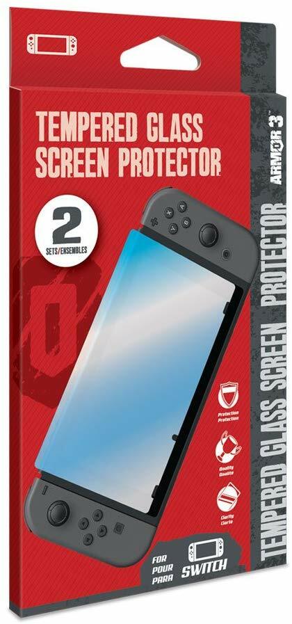 2-Pack Tempered Glass Screen Protector for Nintendo Switch Brand New