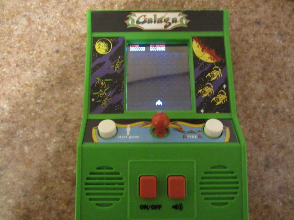 Galaga 2018 Mini Hand Held Video Arcade Game by Basic Fun