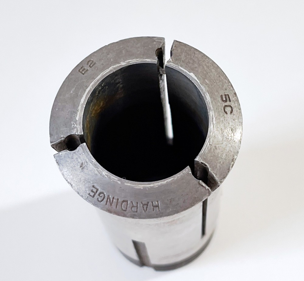 .942" E2 Emergency HARDINGE 5C Round Collet External & Internal Threads USA