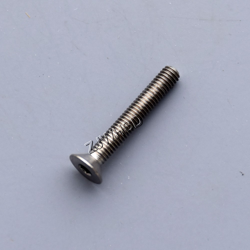 M3 x 20 Titanium Ti Screw Bolt Allen Hex Socket Flat Head AerospaceGrade Bicycle
