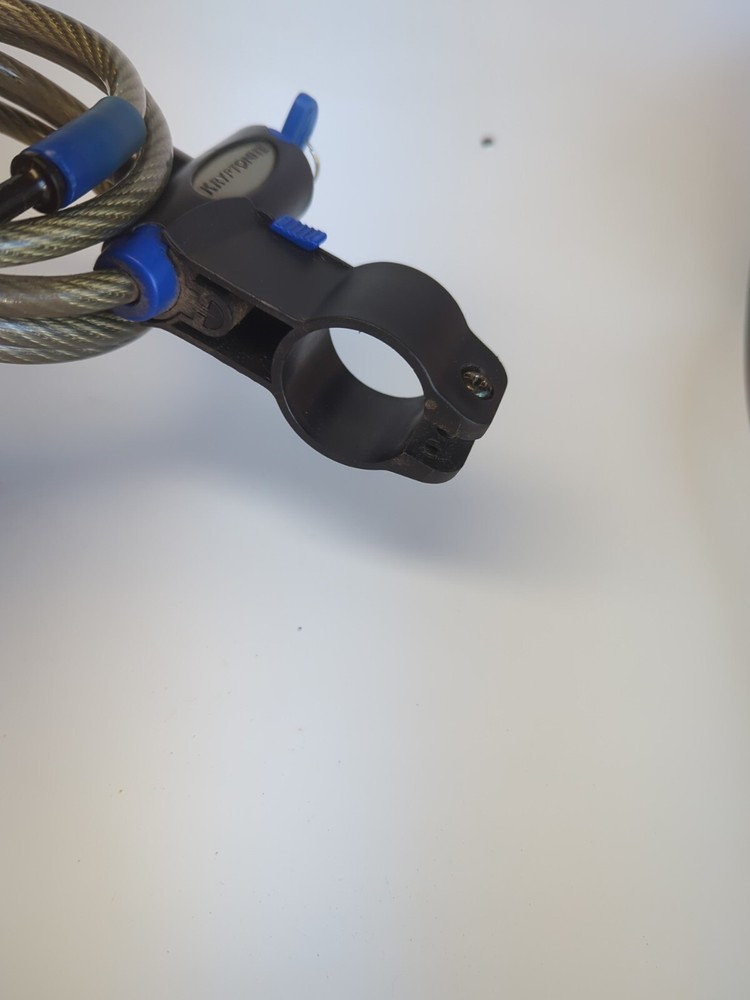 Kryptonite Evolution with 5' Flex Security Cable Plus MOUNTING BRACKET Two Keys