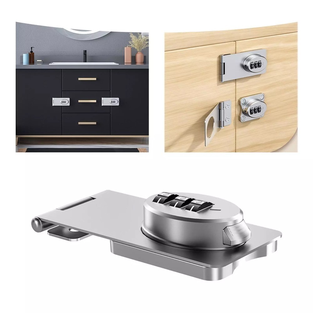 Combination Lock Keyless Door Lock For Home Use Compact And Space-Saving