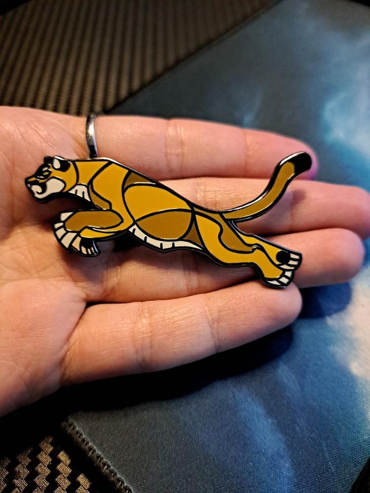 Mountain Lion Pin by Roaminbisonworkshop