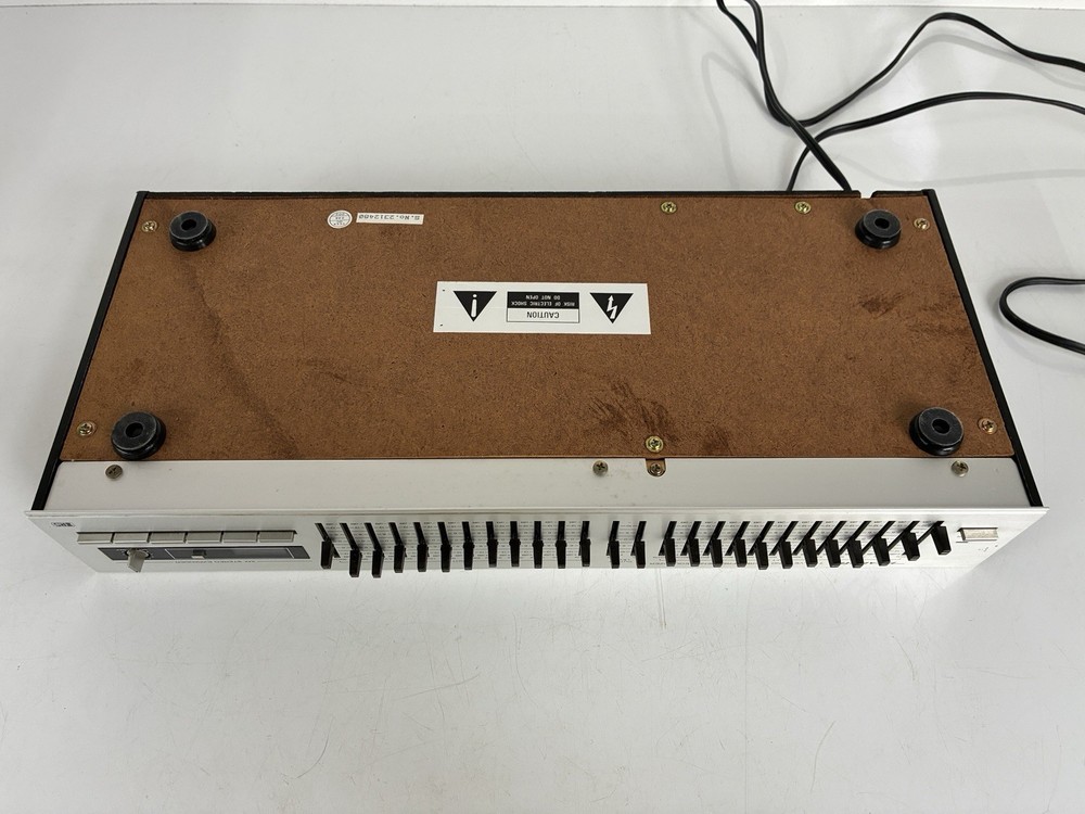 Vintage Realistic 12 Band Stereo Frequency Equalizer Model 31-2010 WORKS Korea