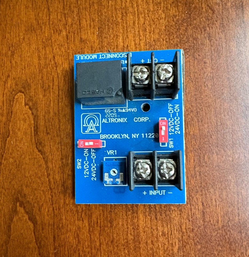 ALTRONIX - LPD - Low Power Disconnect Module  12/24VDC max. 8 A  (BIN: C)