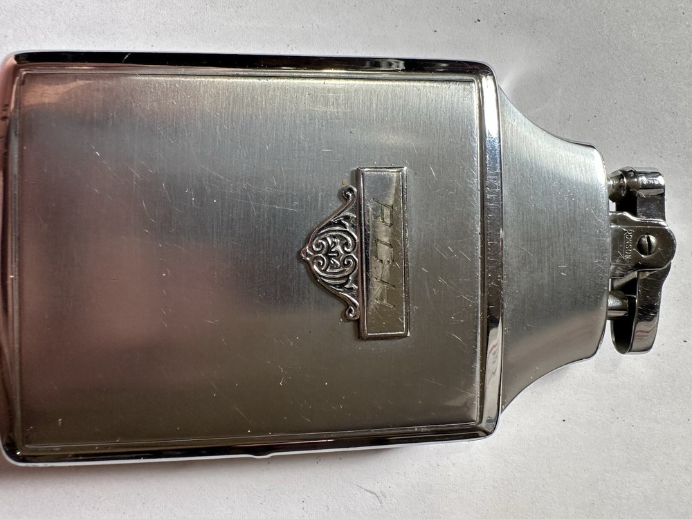 Vintage Ronson Master Case Cigarette Lighter / Case In Box