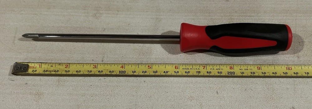 NEW Snap-on Tools #1 Philips SGDP61B RED Screwdriver