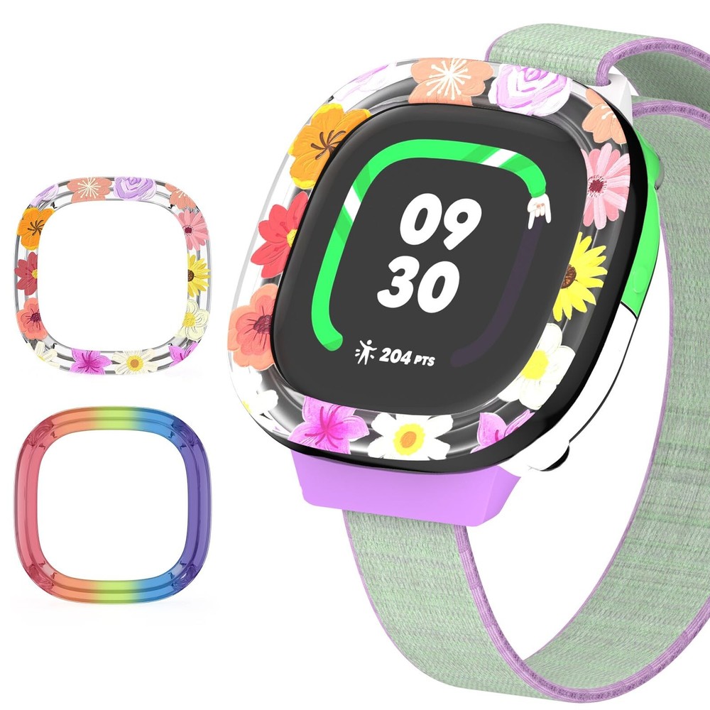 2 Pack Edge Protector Compatible with Fitbit Google Ace LTE Kids Smartwatch, ...
