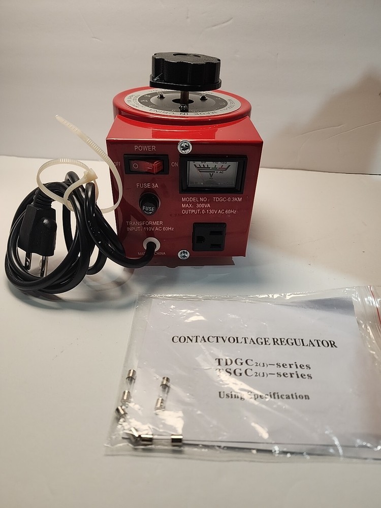 Circuit Specialists Variable Transformer/Contact Voltage Regulator TDGC-0.3km