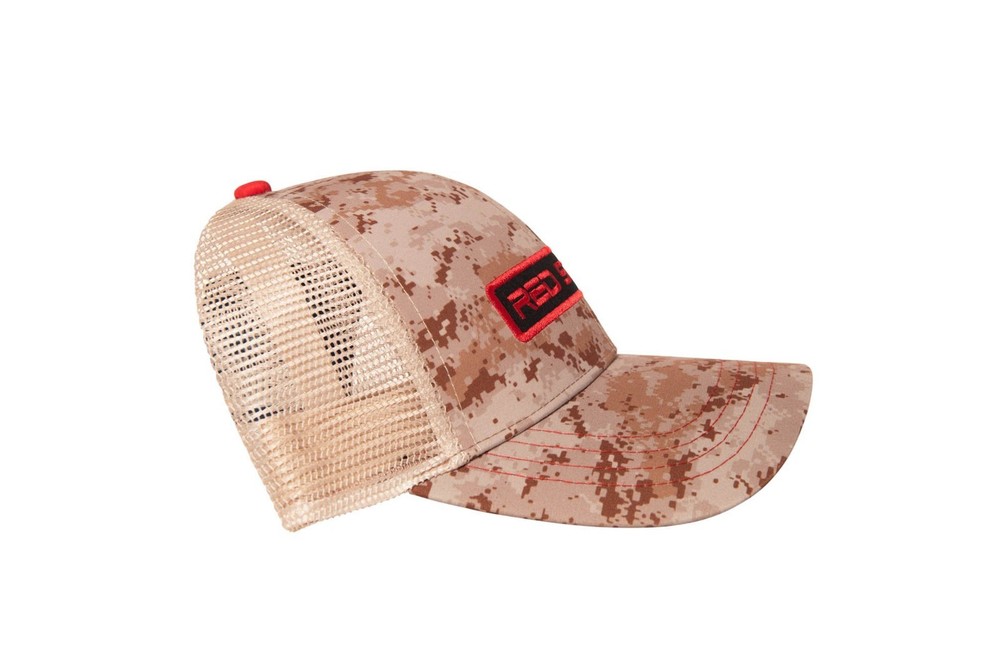🔥 BOCO Gear Red Stripe Technical Trucker Cap – Built for Runners & Active Life