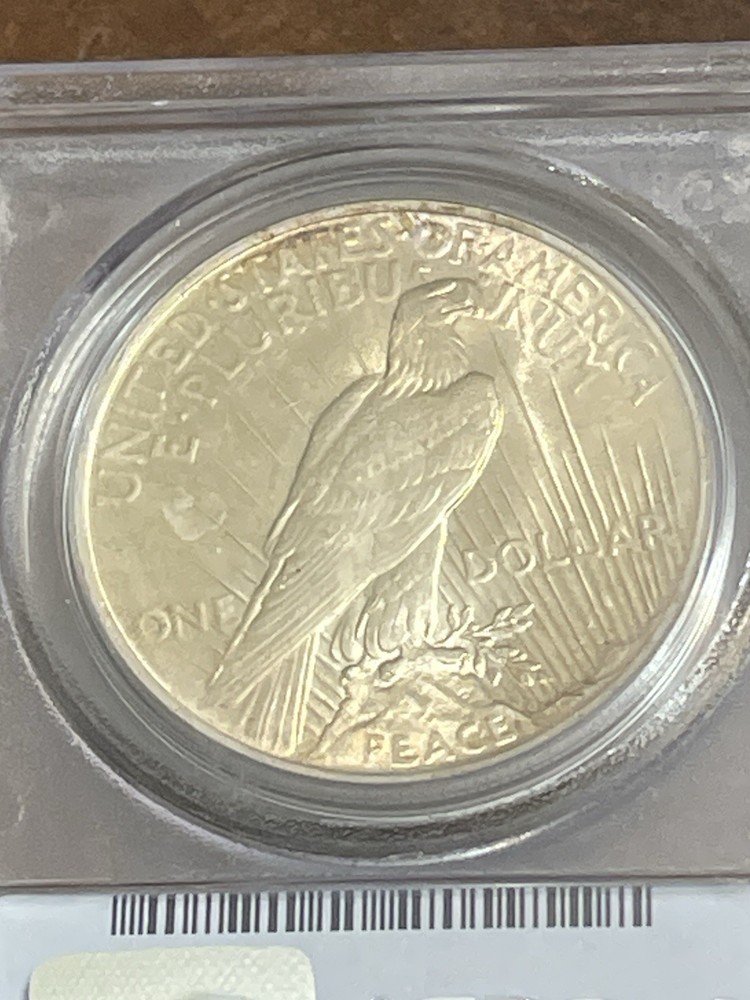 ***1924-P SILVER PEACE DOLLAR***PCGS MS65***LUSTROUS***
