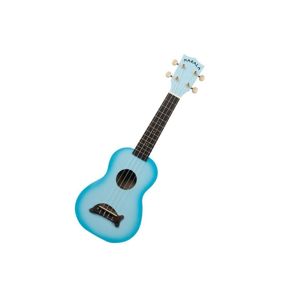 Makala Light Blue Burst Soprano Dolphin