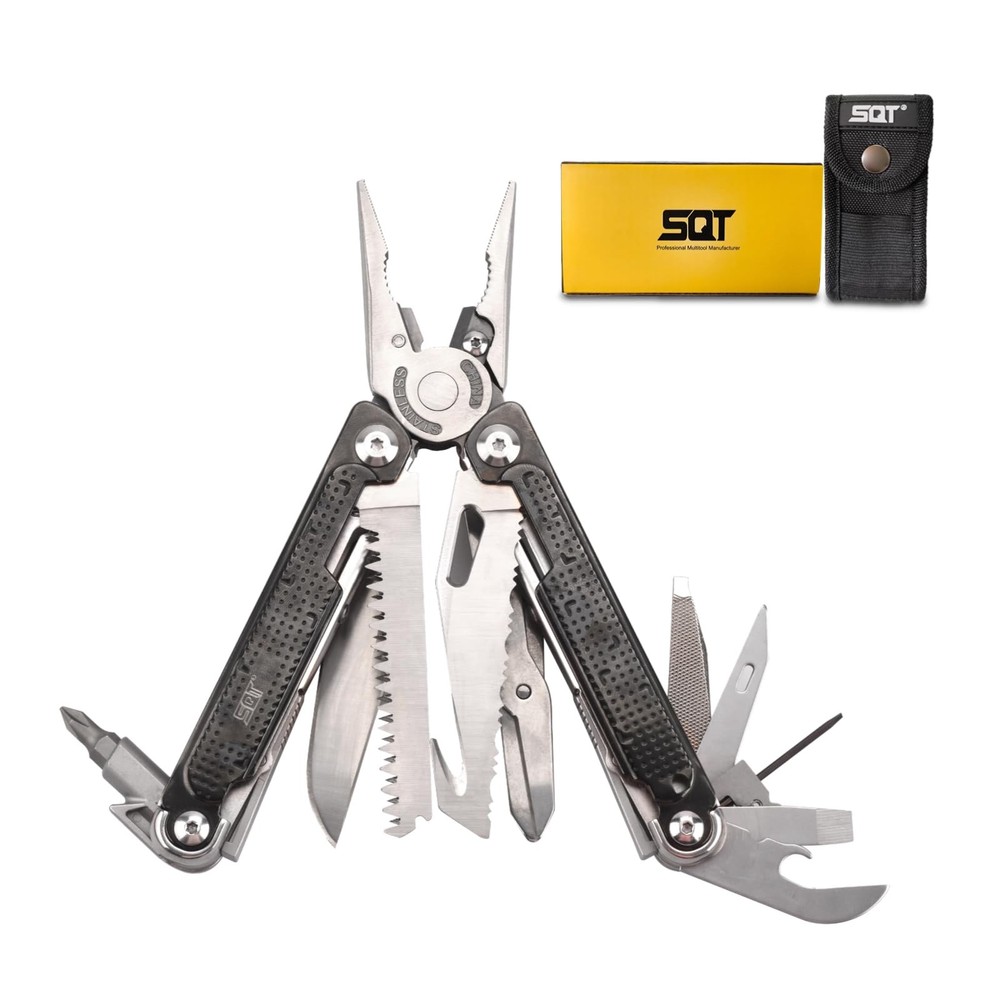 Multitool, Gifts for Men, Foldable & -Locking, Professional Multitool for DIY...