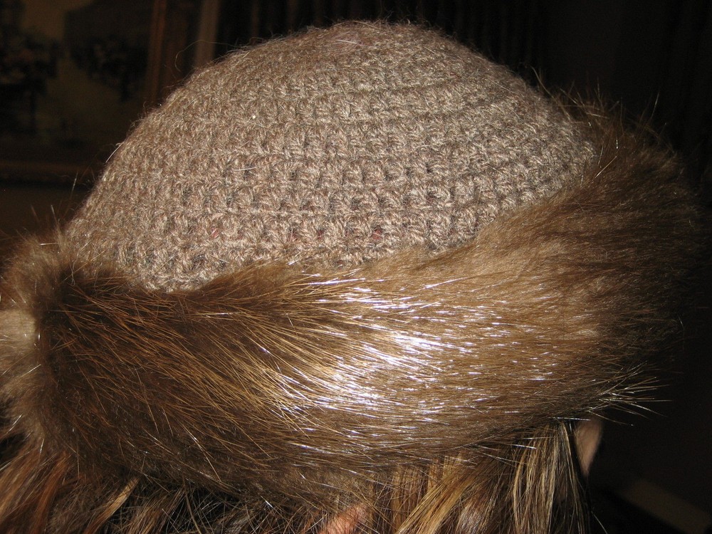 Winter Women's Genuine Real Knitted Rex Rabbit Fur Hat