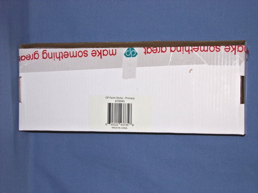 Diamond Press Paint Sticks Primary Colors Assorted Daubers & Instructions New