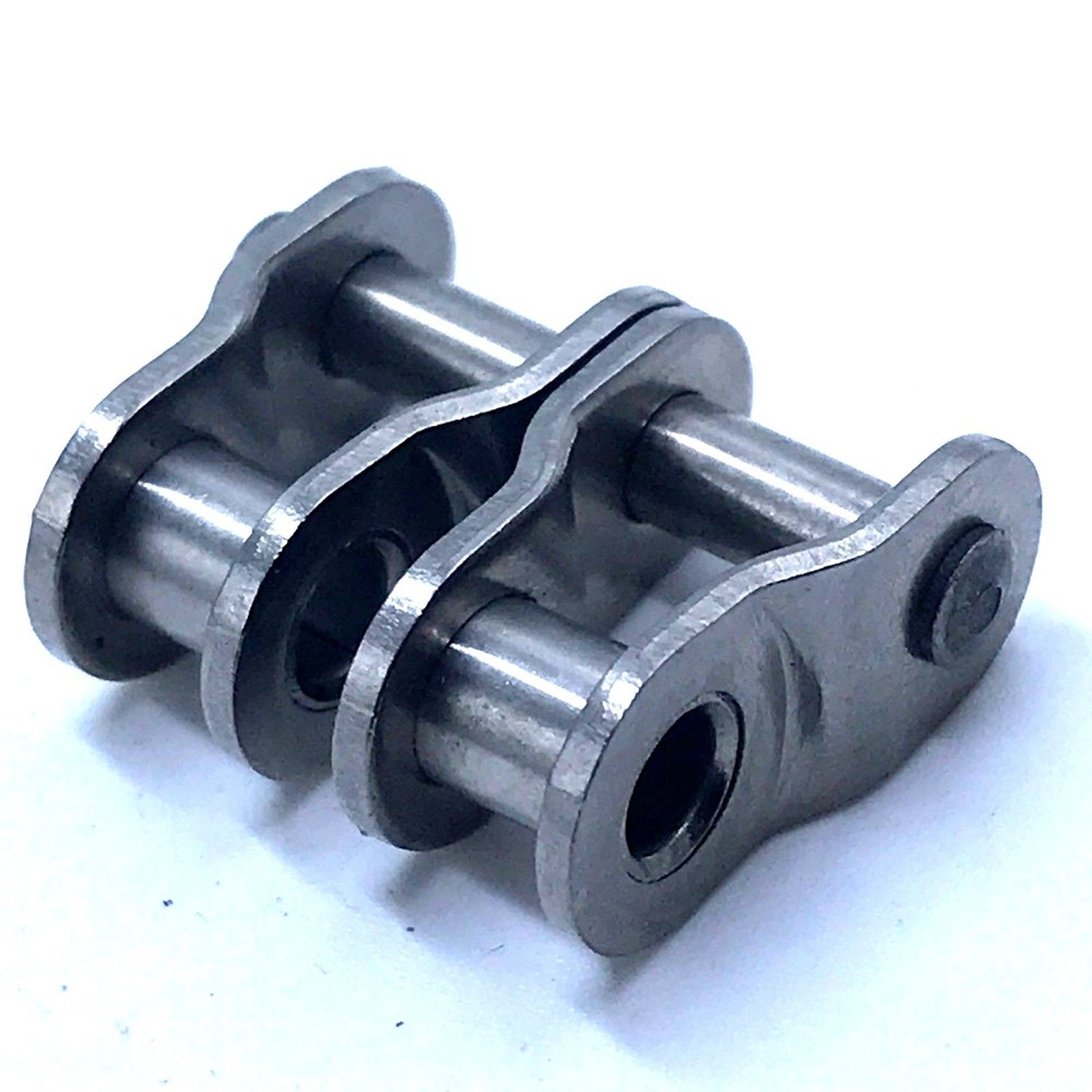 HKK SR035CHL2 ANSI 35 Double Strand Connecting Offset Link Cottered Stainless