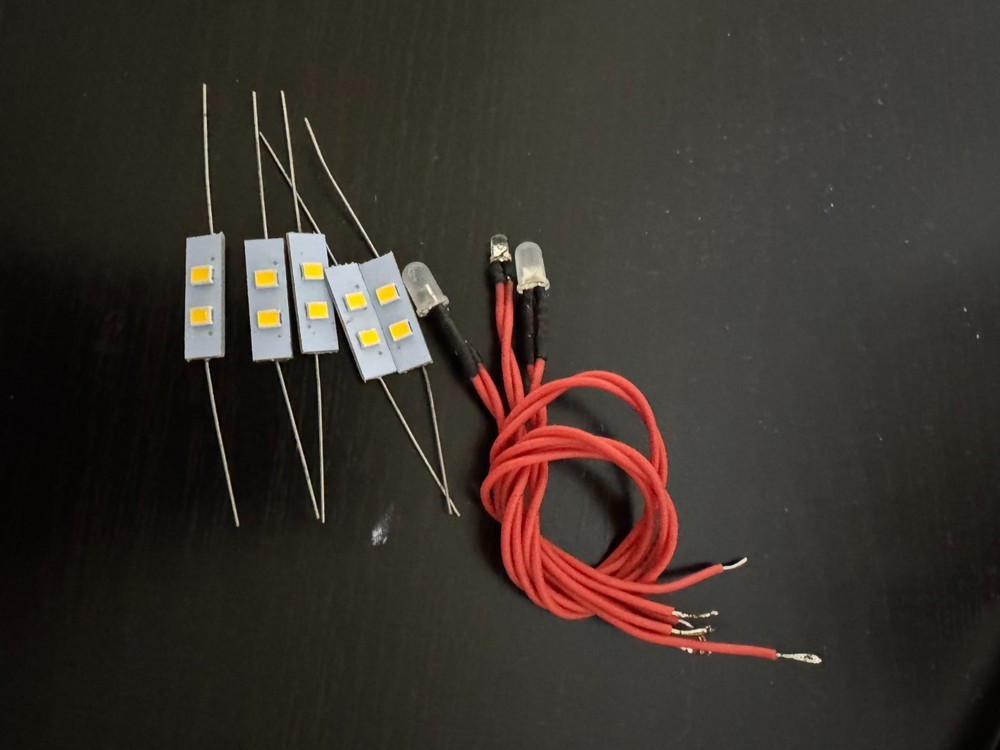 Vintage Hitachi  SR-604 / SR-704  front panel  LED lamps kit.