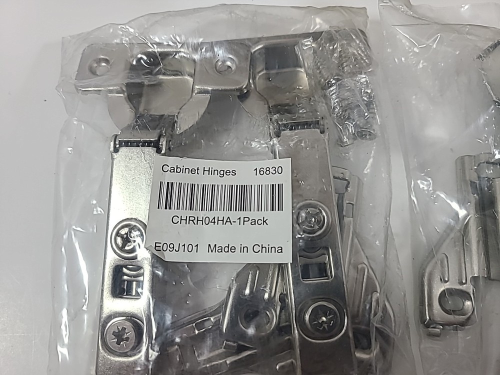 2 Pair Full Overlay Soft Closing Clip On Face Frame Mounting Cabinet Hinges