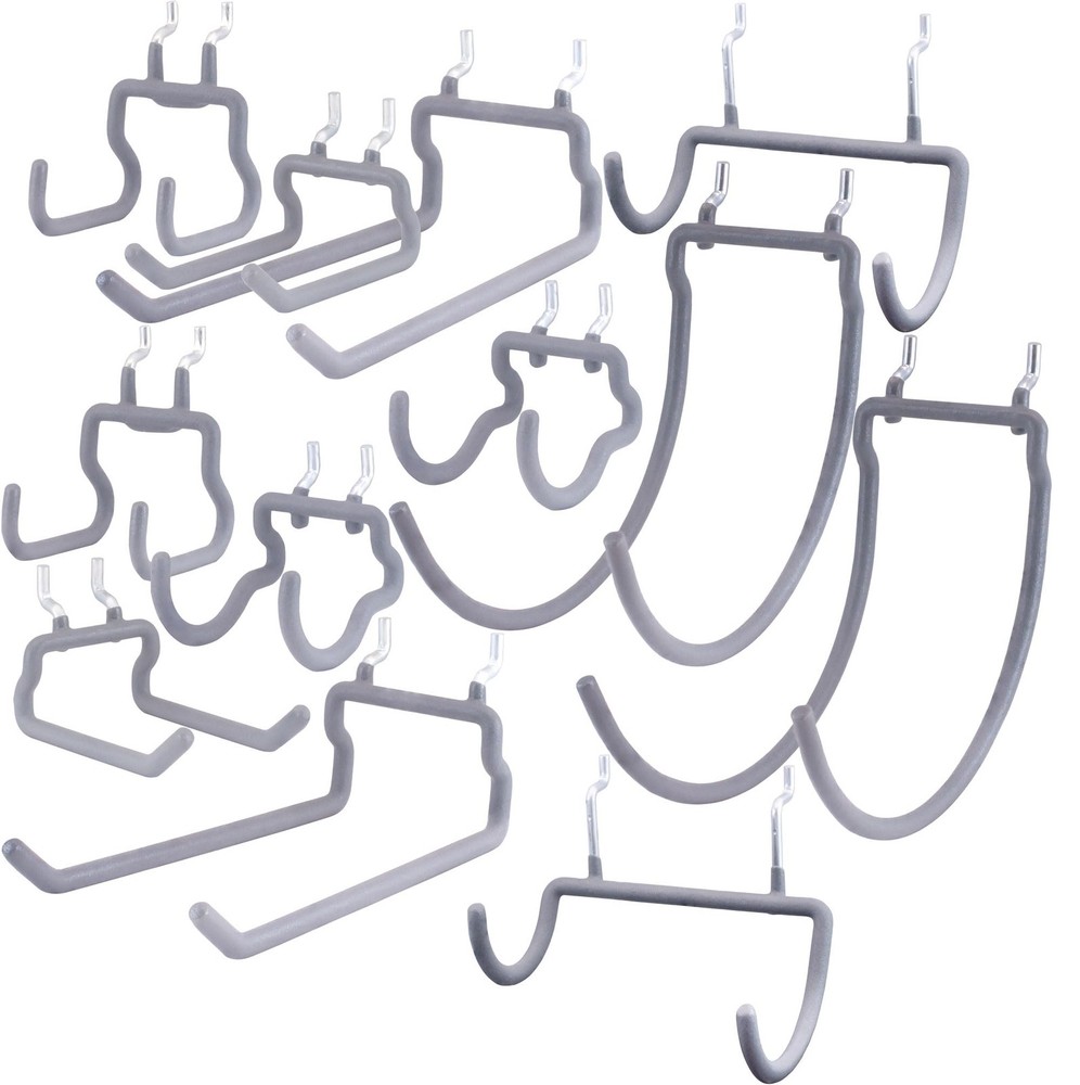 12 Pack Heavy Duty Pegboard Hooks Power Tool Holder for Drills Hammer