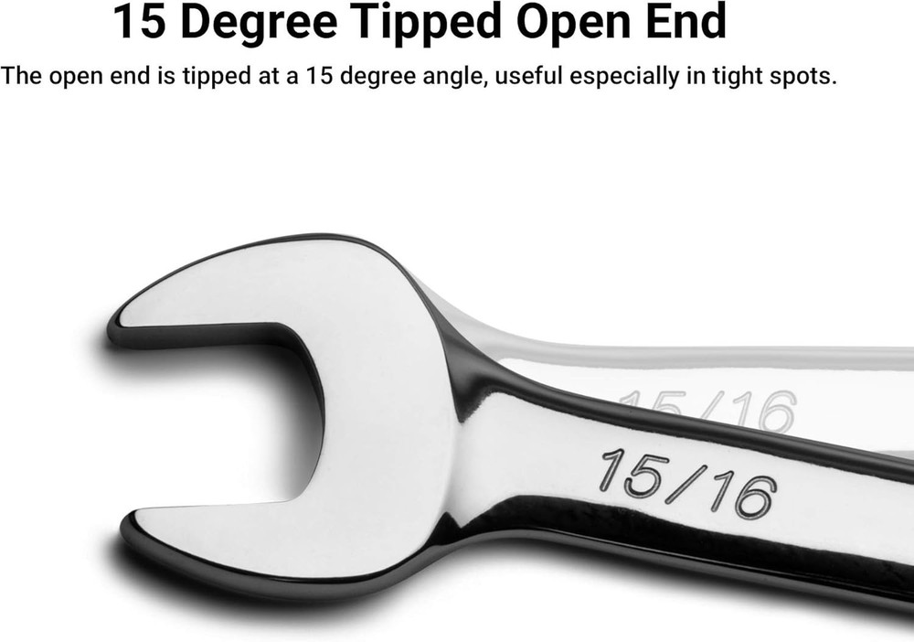 Engineered 1/4-Inch Combination Wrench – 12-Point, Chrome Vanadium Excellence