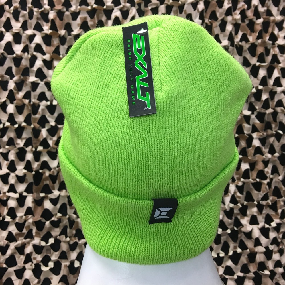 NEW Exalt Bold Paintball Beanie - Lime