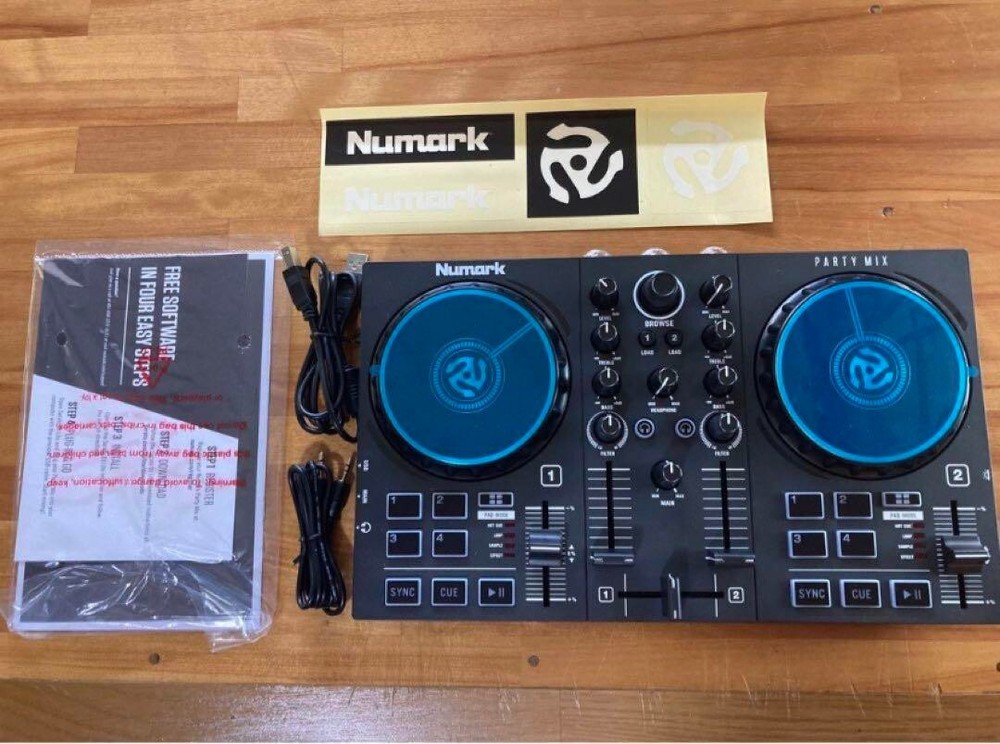Numark Party Mix DJ Controller with Built In Light Show