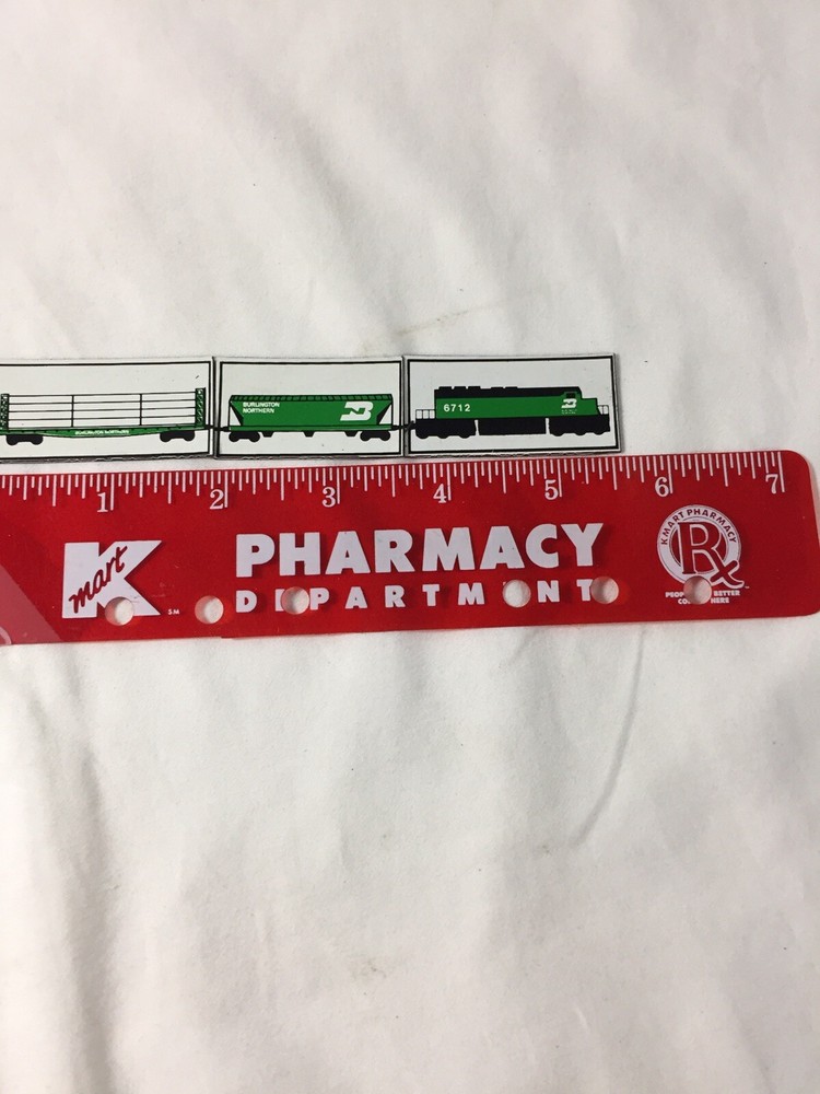 BNSF Lumber Train 8 magnet Set ~ Andy Fletcher