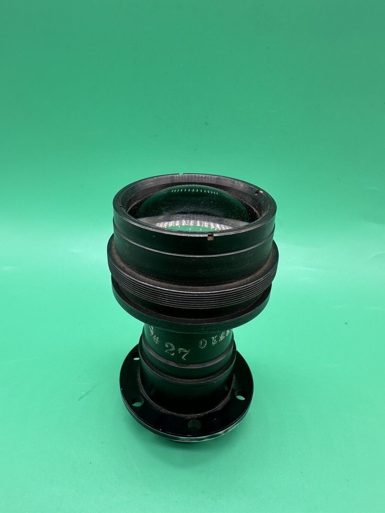 VINTAGE UNIQUE NAVY PROFESSIONAL ASTRONOMICAL TELESCOPE LENS