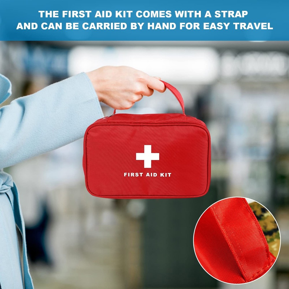 AOUTACC 6pcs First Aid Bag Empty, Waterproof Durable First Aid Kit Bag Empty ...