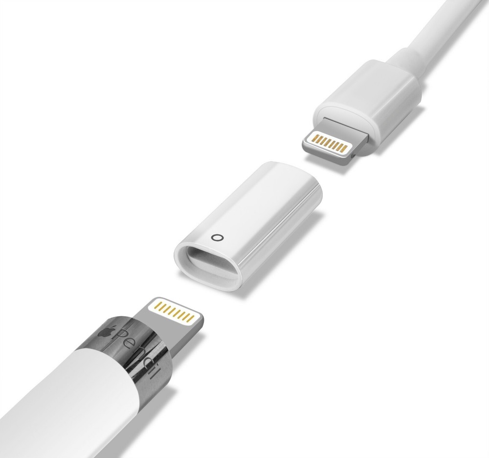 2Pack Charging Adapter Compatible USB-C For Apple Pencil 1st Generation