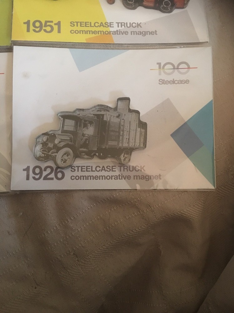 STEELCASE COMMEMORATIVE MAGNETS @ 4
