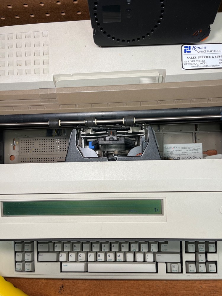 IBM Wheelwriter 3500 Electronic Typewriter Lexmark – Tested Working – Clean Prin