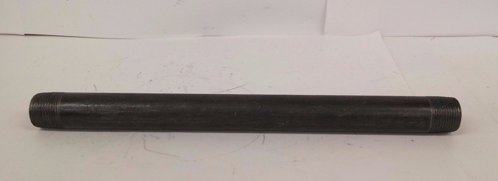 Pk/5 Grainger 5P681B 3/4" x 10" NPT Threaded Black Iron Pipe Nipple